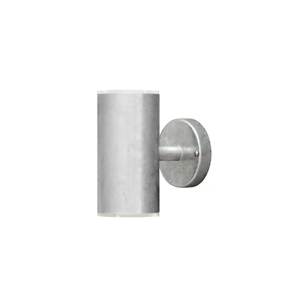 Konstsmide UII - applique murale d'extérieur - 17.7 x 11.5 x 20 cm - argent