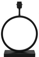 Searchlight - pied de lampe de table - 30 x 12 x 42 cm - noir mat