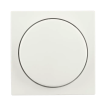Ion Industries V1/J1 - plaque centrale avec un seul bouton variateur - blanc mat