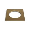 ONE Light - base décorative carrée pour - 10105H - laiton