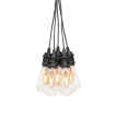 Konstsmide - cordon lumineux décoratif avec fonction variateur - rallonge - longueur 9,15 mètres - 10 ampoules LED inclus - 7W - IP44 - noir