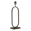 Searchlight - pied de lampe de table - 20 x 13 x 55 cm - bronze