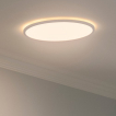 Nordlux Oja - plafonnier - Ø 42,4 x 2,3 cm - 3 niveaux Moodmaker Fonction SceneSelect (3000K-4000K) - 19W LED inclus - blanc