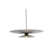 Artdelight Linares - suspension - Ø 50 x 16,5 cm - kaki
