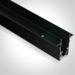 ONE Light - Magnetic Trimless - profilé encastré sans bordure - 200 cm - noir