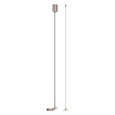 Lucide Linial - système de rails magnétiques - kit de suspension par câble pour driver externe - 4,5 x 4,5 x 200 cm - champagne