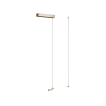 Lucide Linial - système de rail magnétique - kit de suspension avec câble et plaque de plafond - 30 x 8 x 200 cm - champagne