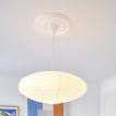 Nordlux Villo - abat-jour en papier sans suspension - Ø 60 x 24 cm - blanc
