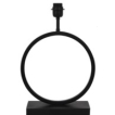 Searchlight - pied de lampe de table - 30 x 12 x 42 cm - noir mat