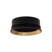 Nova Luce - bague or et noir