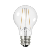 Ampoule LED intégrée - E27 - Ø 6 x 10,8 cm - 6W non-dimmersible - 2700K - transparent