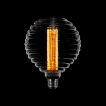 ETH Deco Filament LED carbone - E27 - 3 niveaux de gradation - 1W/2.5W/5W - 1800K - verre fumé