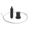 KLUS RD-1 - set de fixation avec câble 150cm - noir