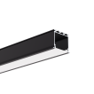 Klus Lokom - profilé LED encastré - 3,02 x 2,45 cm - noir