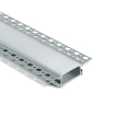 Profilés encastrés sans garniture ONE Light - 4 x 2 cm - longueur 200 cm - aluminium