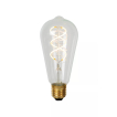 Lucide Ampoule à filament LED - Ø 6,4 x 14,6 cm - E27 - 4,9W dimmable - 2700K - transparent