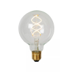 Lucide Lampe à filament LED - Ø 12,5 x 17,5 cm - E27 - 5W dimmable - 2700K - transparent