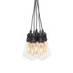 Konstsmide - cordon lumineux décoratif avec fonction variateur - kit de démarrage - longueur 9,15 mètres plus cordon 10,85 mètres - 10 ampoules LED remplaçables incluses - 7W - IP44 - noir