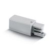 ONE Light Square Track Accessories - alimentation de départ gauche - système de rail triphasé - 16A - blanc