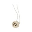 Elmark GU10 Fitting - Support de lampe GU10 - 2,7 x 1,6 cm - céramique