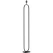 Searchlight - base de lampadaire - 30 x 15 x 142 cm - noir mat