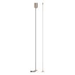Lucide Linial - système de rails magnétiques - kit de suspension par câble pour driver externe - 4,5 x 4,5 x 200 cm - champagne