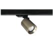 Artdelight Megano - spot sur rail pour rail triphasé - Ø 7 x 13 cm - bronze antique