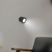 New Garden Roll 8 - spot de surface rechargeable - Ø8 x 8 cm - 3W LED dimmable inclus - noir