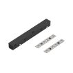 VK Lighting Eiva - système de rail magnétique - connecteur électrique et mécanique pour profilé encastré - noir