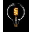 ETH Globe Spiral LED Filament - Ø 12,5 cm - E27 - 3 niveaux de gradation - 7W - 2200K - transparent