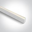 ONE Light LED Linear Profiles - plafonnier/ suspensions - 120 x 7 x 3,5 cm - intensité lumineuse réglable 20W/30W/40W LED inclus - blanc - couleur de lumière réglable