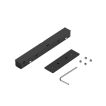 VK Lighting Eiva - système de rail magnétique - connecteur électrique et mécanique pour profilé de montage - noir