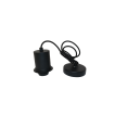 Artdelight Rosario - set de suspension pour Ø 20 cm - 150 cm - noir