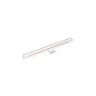 Daylight Italia Ampoule LED - Linea clear - Ø 3 x 30 cm - S14d - 6W dimmable - 2700K - transparent