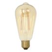 Ampoule LED à filament goutte d'eau dimmable - E27 - 6W - 2100K