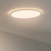 Nordlux Oja - plafonnier - Ø 42,4 x 2,3 cm - 24W LED dimmable inclus (3000K-4000K) - IP54 - blanc
