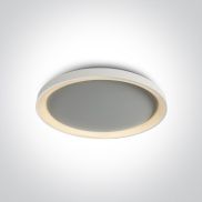 ONE Light Plafo - plafonnier - Ø 58 x 6,3 mm - 48W LED dimmable inclus - blanc