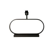 Searchlight - pied de lampe de table - 47 x 13 x 27 cm - noir mat