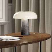 Design for the People Glossy - lampe à poser - Ø 32 x 32 cm - gris
