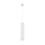 Nova Luce Esca - lampe suspendue - Ø 6 x 150 cm - blanc sable