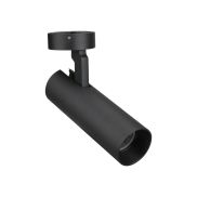Maxlight Shinemaker - spot en saillie 1L - 6,7 x 20,5 cm - 15W LED dimmable inclus - noir