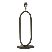 Searchlight - pied de lampe de table - 20 x 13 x 55 cm - bronze