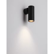 Nova Luce Mor - applique murale - 4 x 7 x 10 cm - noir
