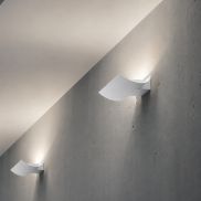 VK Lighting Cape - applique murale extérieure - 19,4 x 30 x 4,3 cm - 10W LED inclus - IP65 - blanc