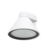 Faro Pals - applique murale - 25 x 10 x 26 cm - IP65 - blanc mat