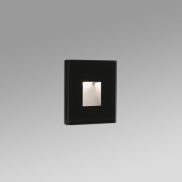 Faro Dart - applique encastrée - 8 x 3,6 x 8 cm - 2W LED inclus - IP65 - noir mat