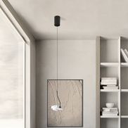 Nova Luce Kedros - lampe suspendue - 11 x 270 x 14 cm - 9W dimmable LED inclus - blanc