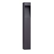 Nova Luce Maddi - lampe de jardin - 8,5 x 60 x 7,5 cm - 7W LED inclus - IP65 - noir sablé