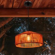 New Garden Calabardina - lampe suspendue - Ø 30 x 500 cm - IP44 - Terracotta