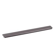 Lucide Linial - système de rails magnétiques - cache/plaque de recouvrement - 20 cm - noir chrome mat